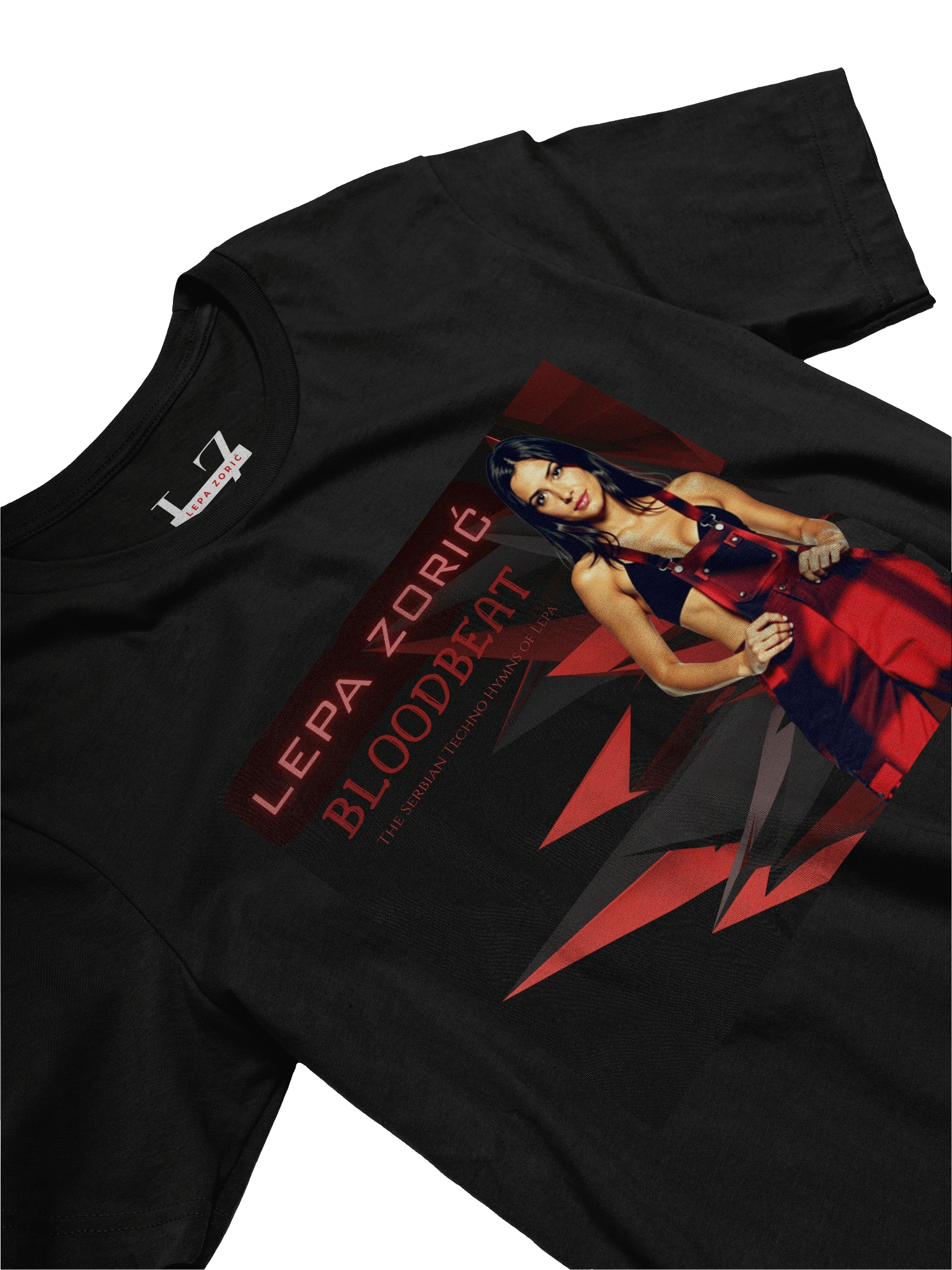 Bloodbeat Graphic T-Shirt by Lepa Zorić product image (3)