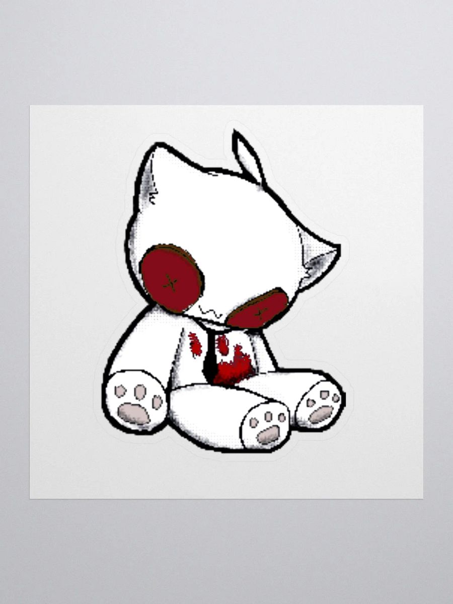 white kiu sticker product image (1)