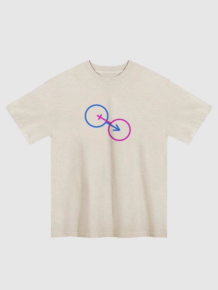 Traditional Genders Symbol Fusion Oversized Tee product image (1)