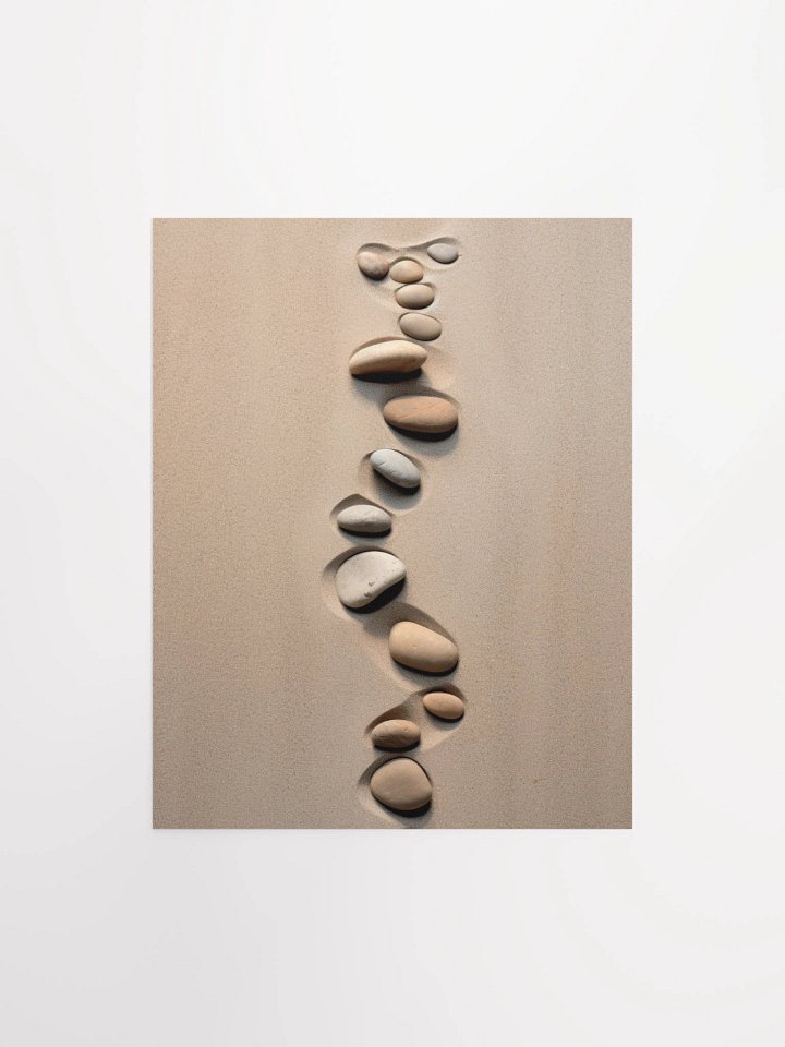 Zen Pebbles Matte Unframed Wall Art Paper Canvas product image (2)