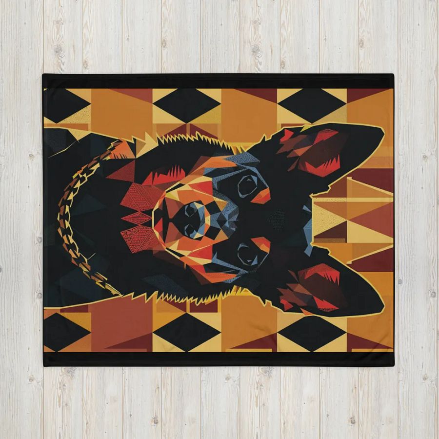Australian Cattle Dog Art Deco style Portrait product image (6)