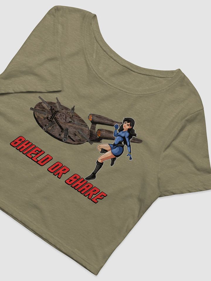 Ladies' Crop - Shield or Share! product image (2)