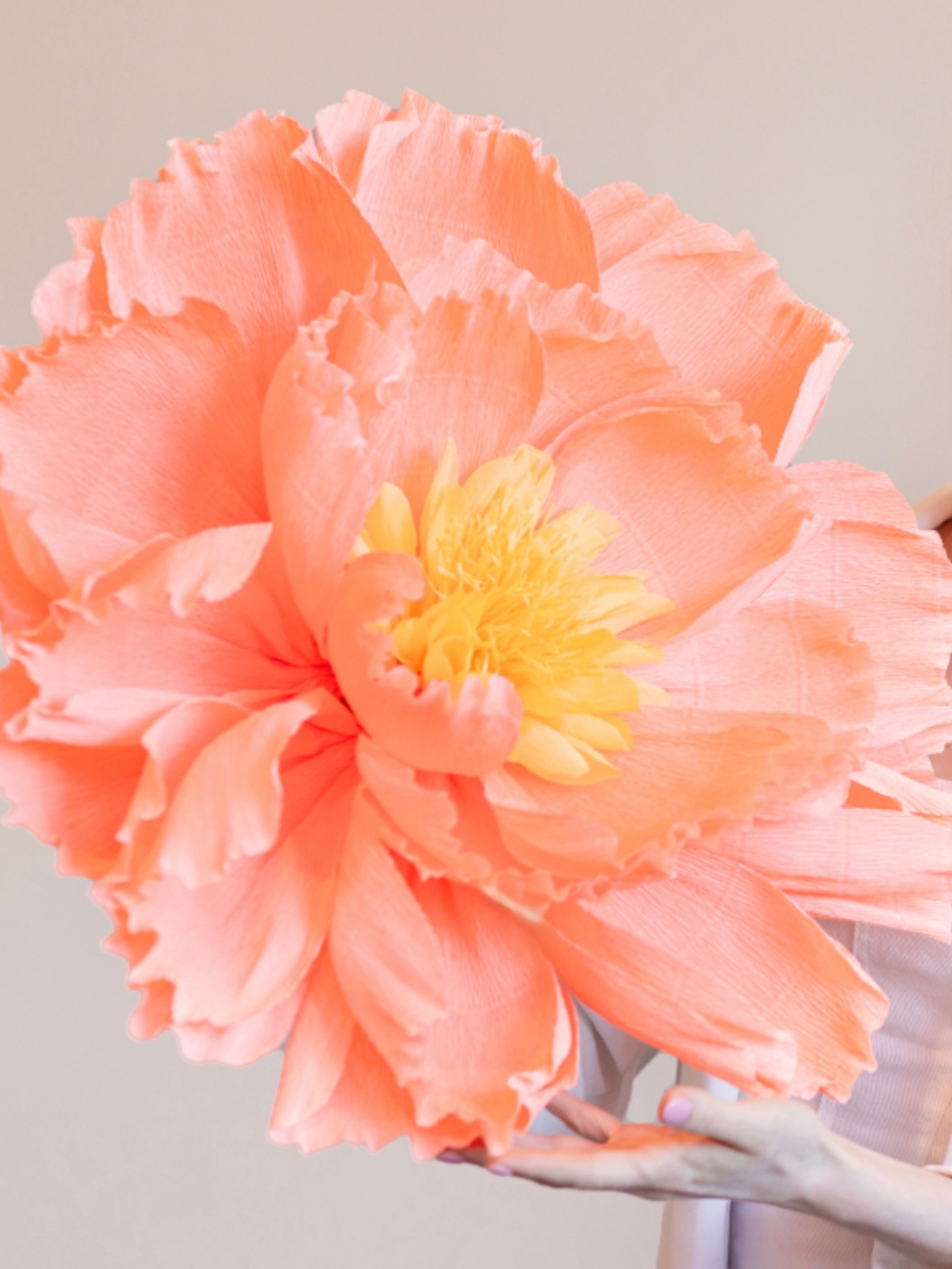 DIY Giant Paper Peony: Templates from Video Tutorial product image (1)
