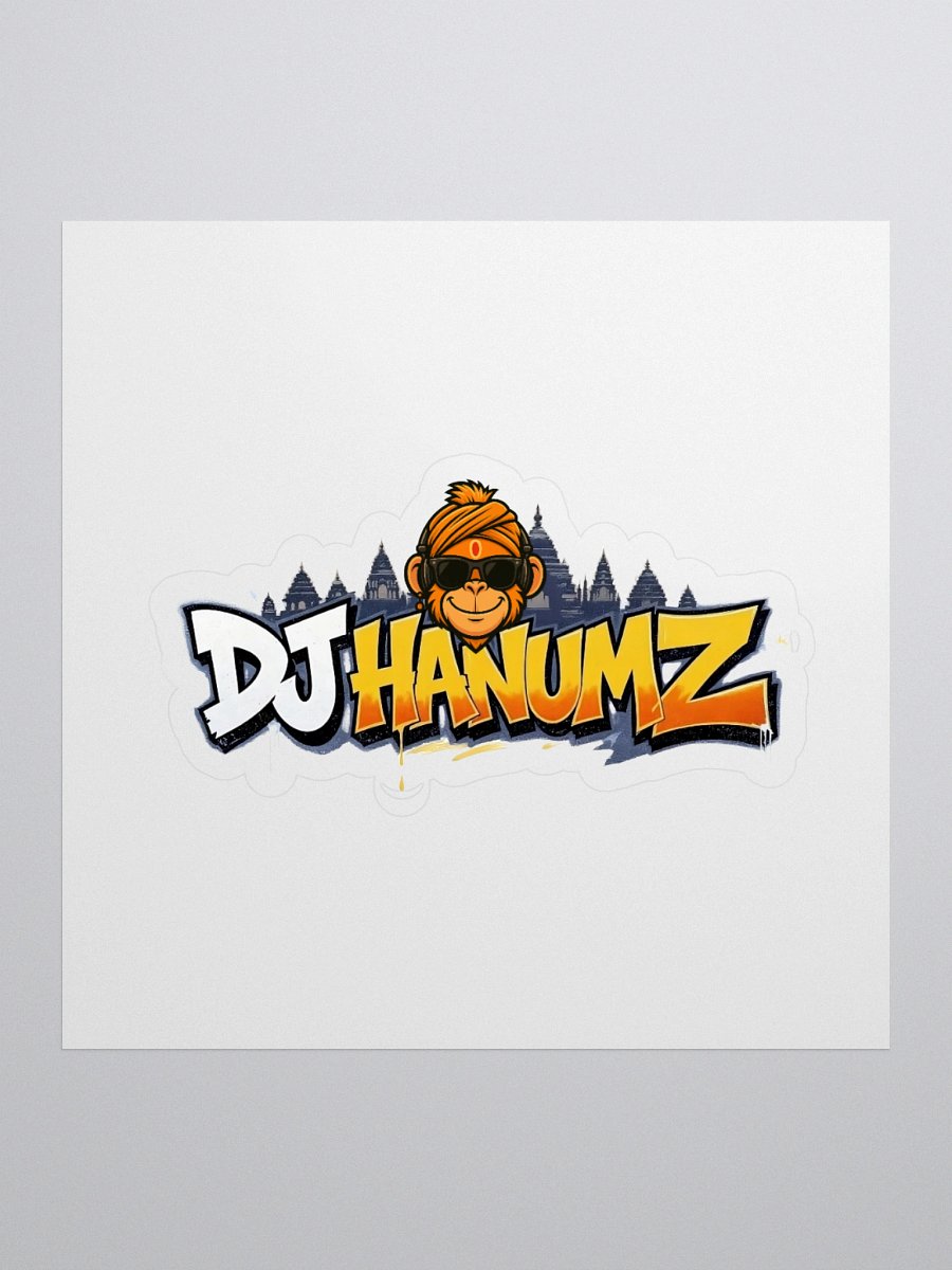 DJ HanumZ Banner Sticker product image (1)