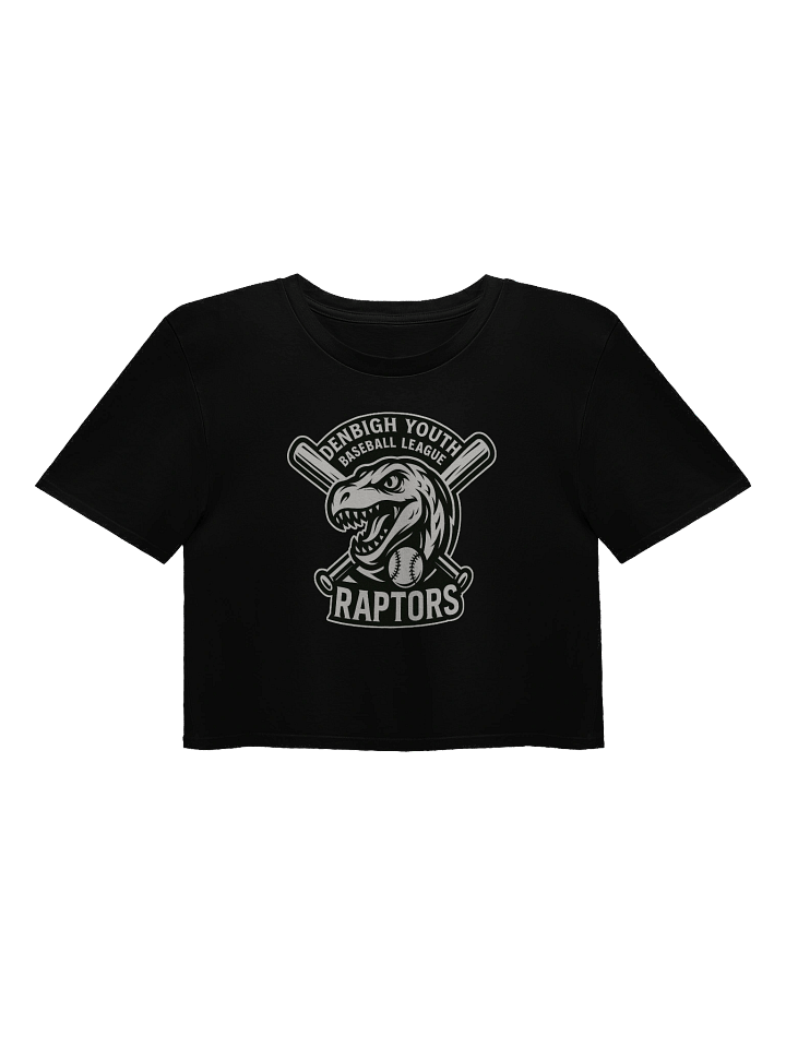 Raptors Baseball Crop Top product image (5)