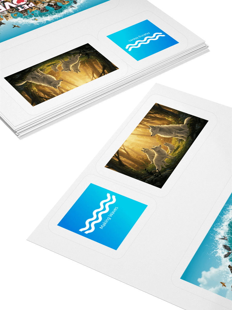 Wild Waves Sticker Pack product image (10)