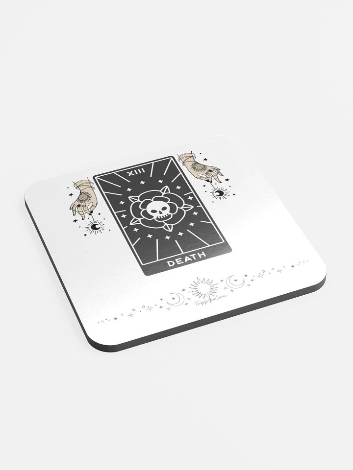 Death Tarot Cork Coaster product image (2)