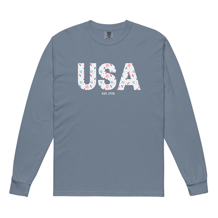 Long Sleeve USA Fireworks Tee product image (3)