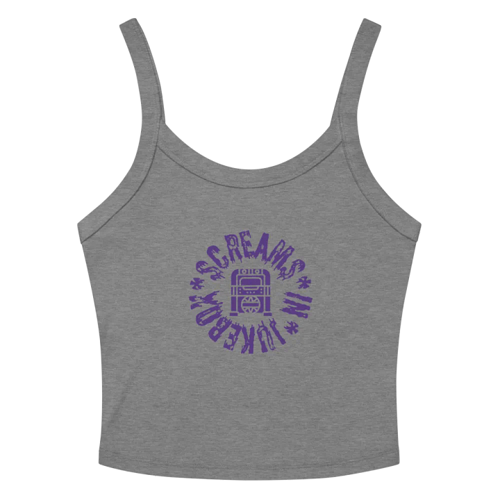 *Screams In Jukebox* Strappy Tank, Purple Logo product image (23)