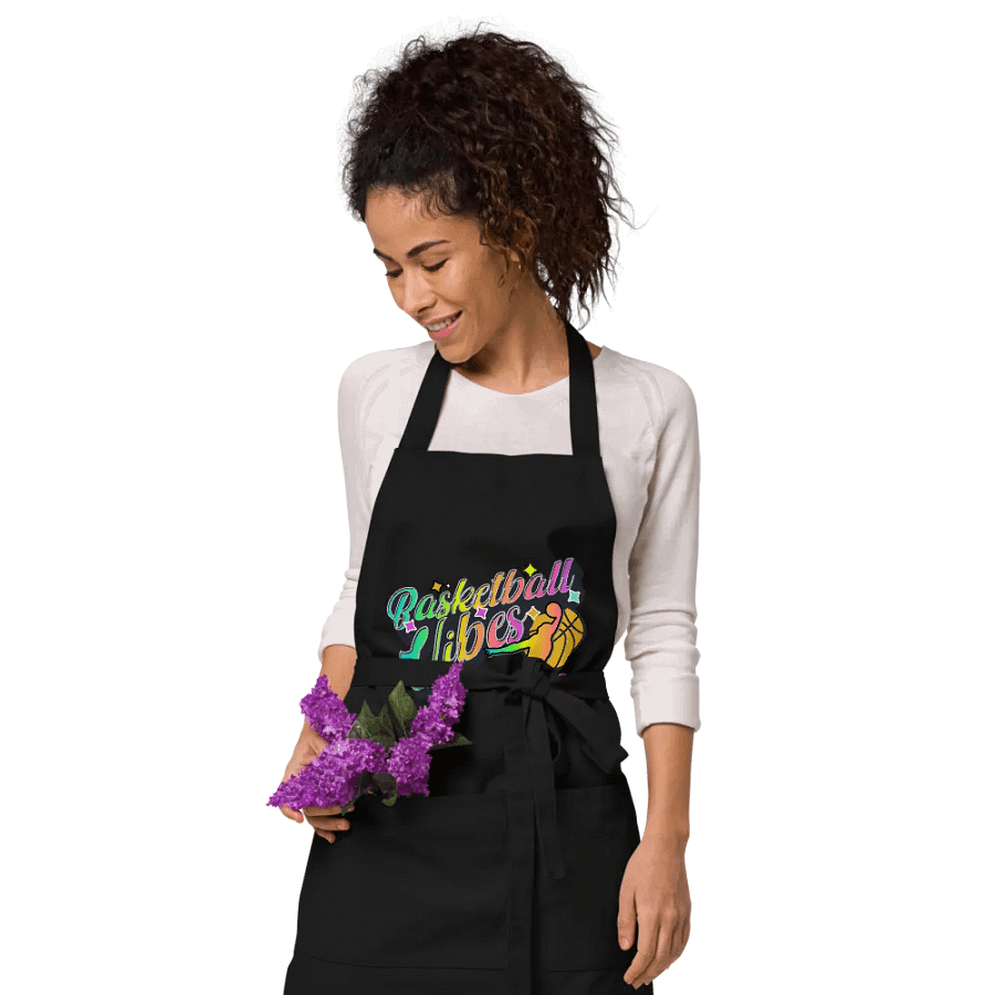 Basketball Vibes Rainbow Apron product image (7)
