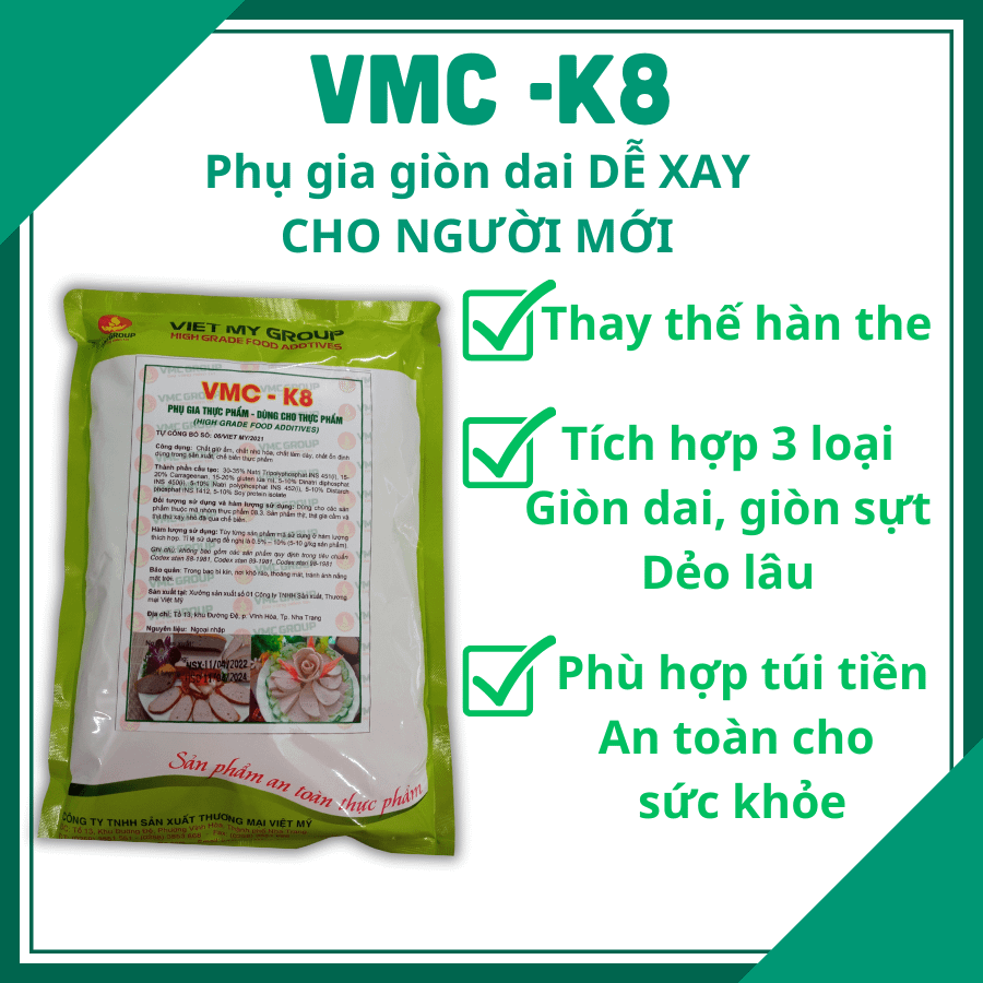 VMC K8 – Phụ gia tích hợp SIÊU GIÒN DAI dễ làm product image (1)