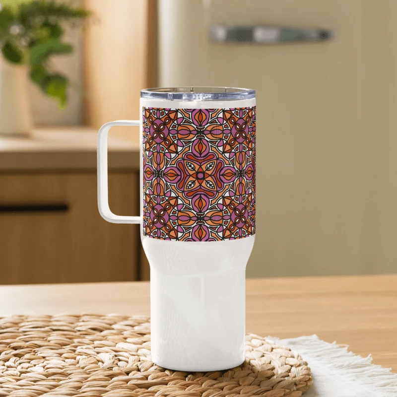 Lesbian Abstract - Travel Mug product image (3)