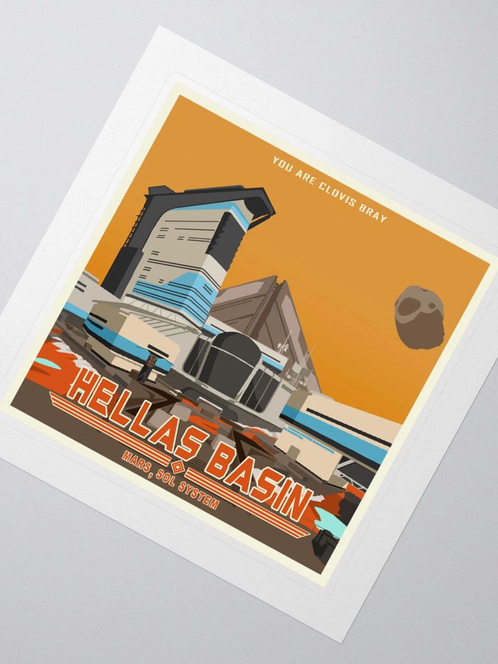 Hellas Basin Sticker product image (4)