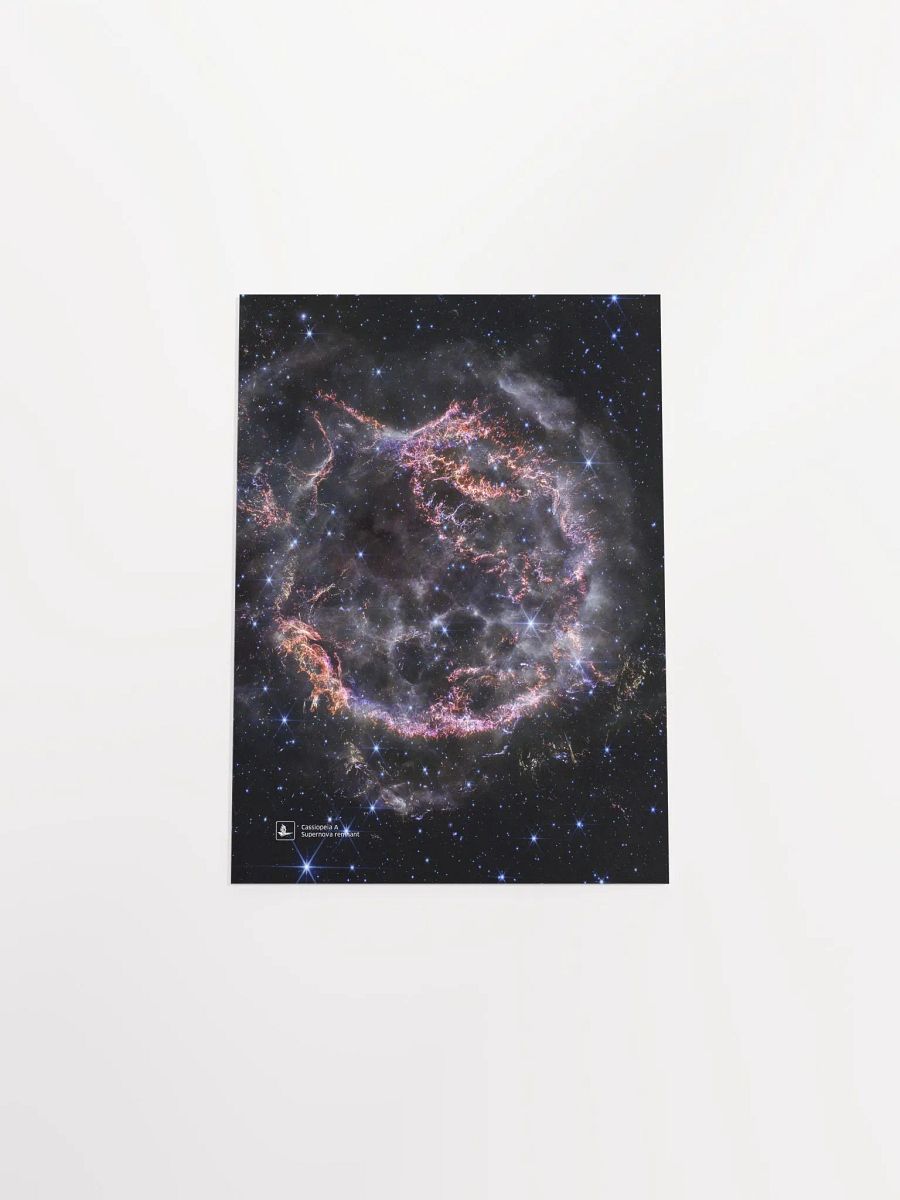 Cassiopeia A, Supernova remnant (James Webb/JWST) — space poster product image (8)