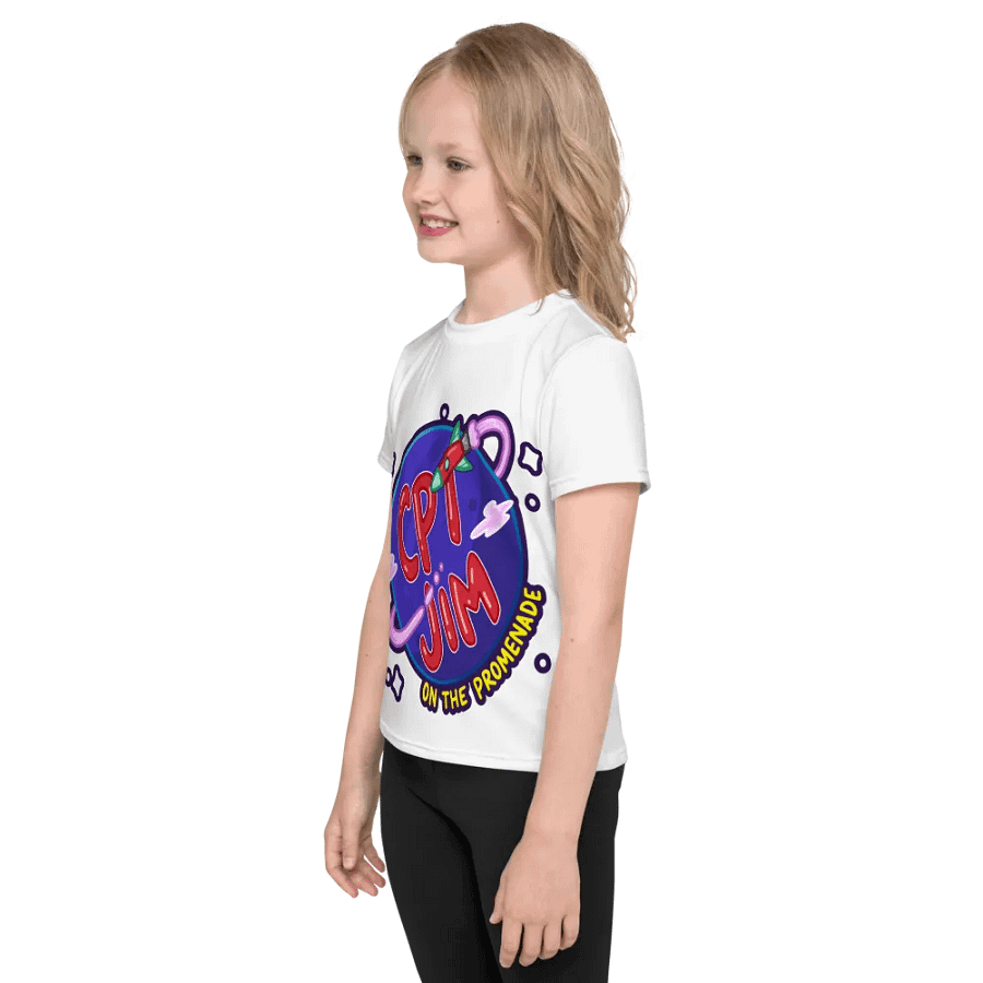Cosmic Captain Kids' Crew Neck Tee product image (11)