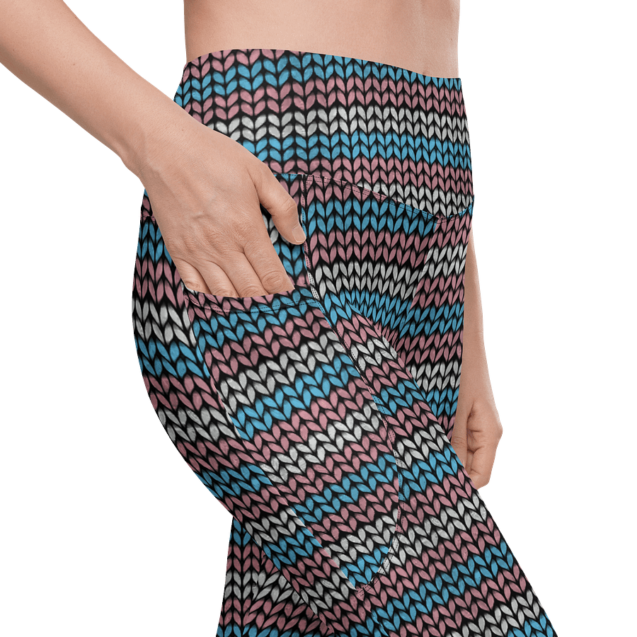 Trans Pride Fnit Leggings with Pockets product image (10)