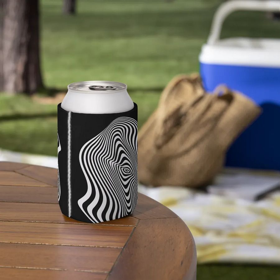 Hypnotic Wave Coozie Can Cooler product image (7)