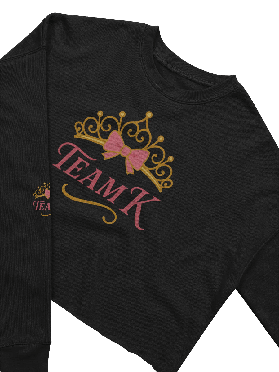 Team K (V-1) Crop Sweatshirt product image (3)