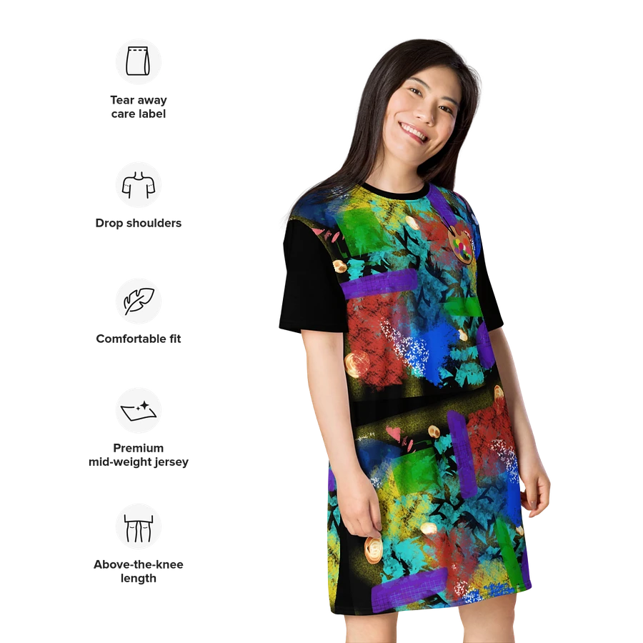 AbstractWear#4 T-Shirt Dress product image (8)