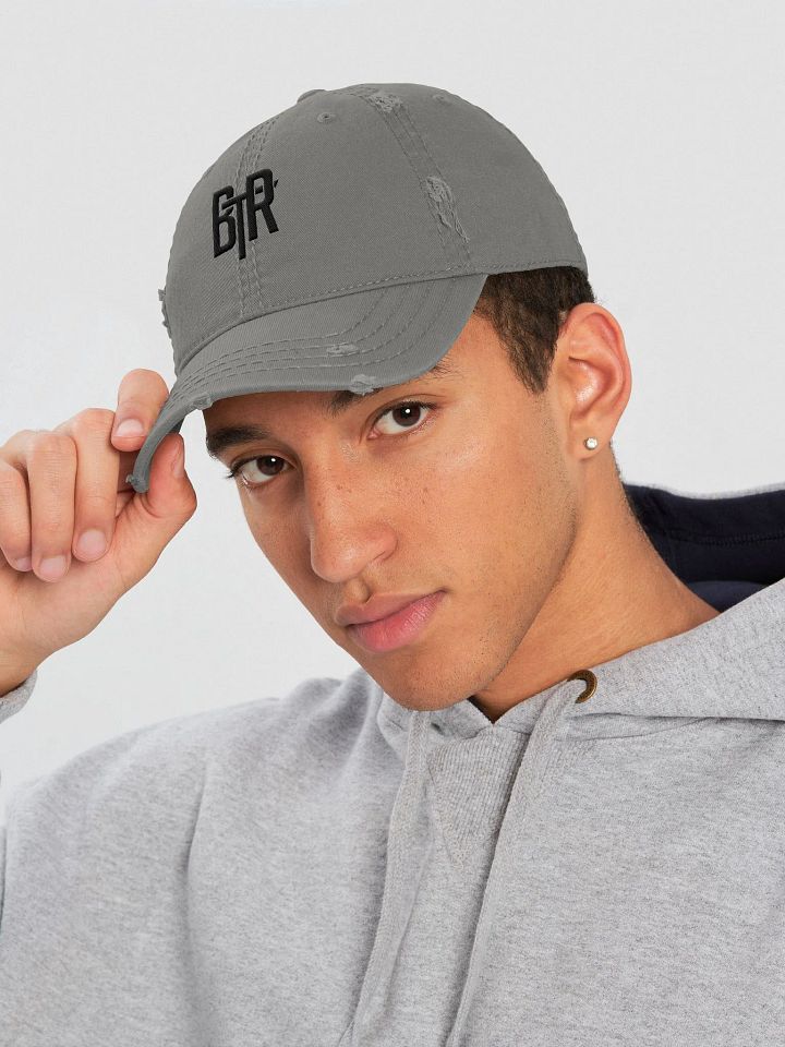 BlueTheRobot Distressed Emblem Hat product image (2)