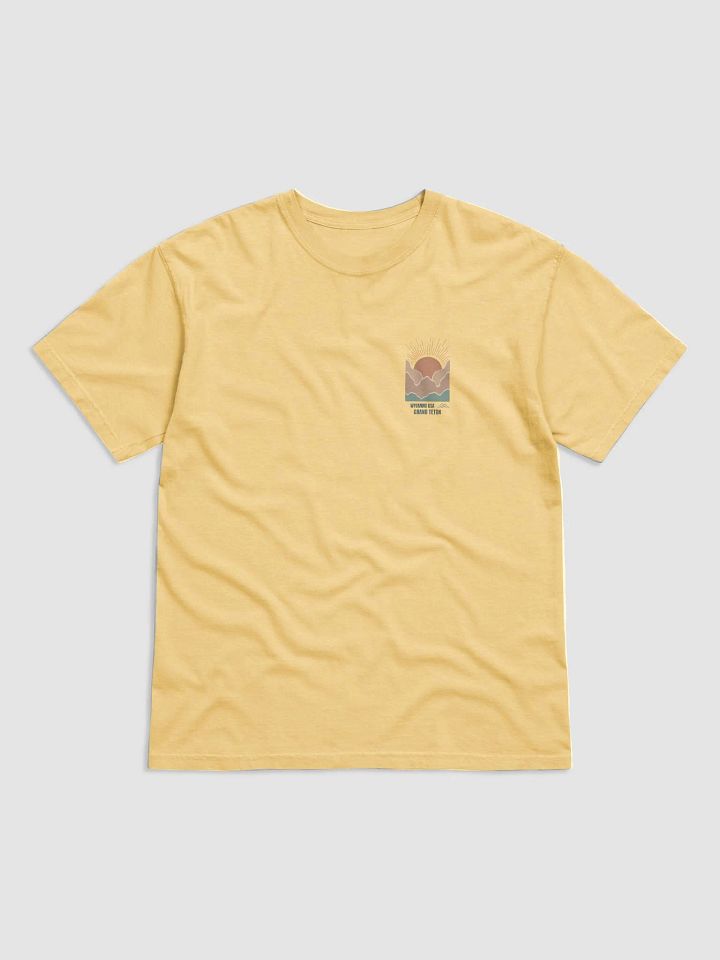 Wyoming Sunrise organic cotton t-shirt product image (1)