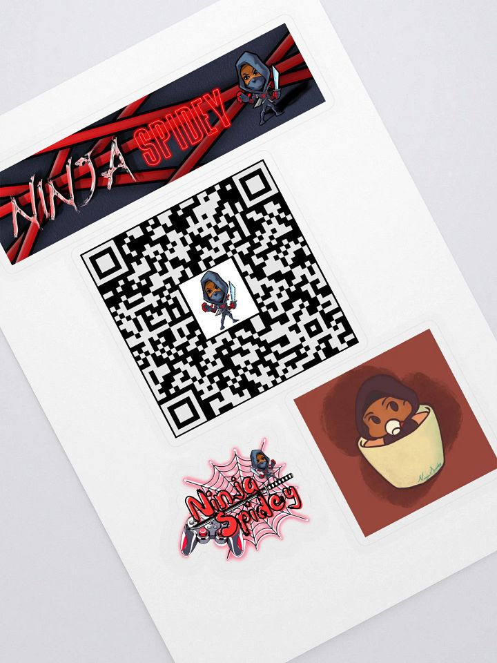NinjaSpidey Sticker Set 2 product image (1)