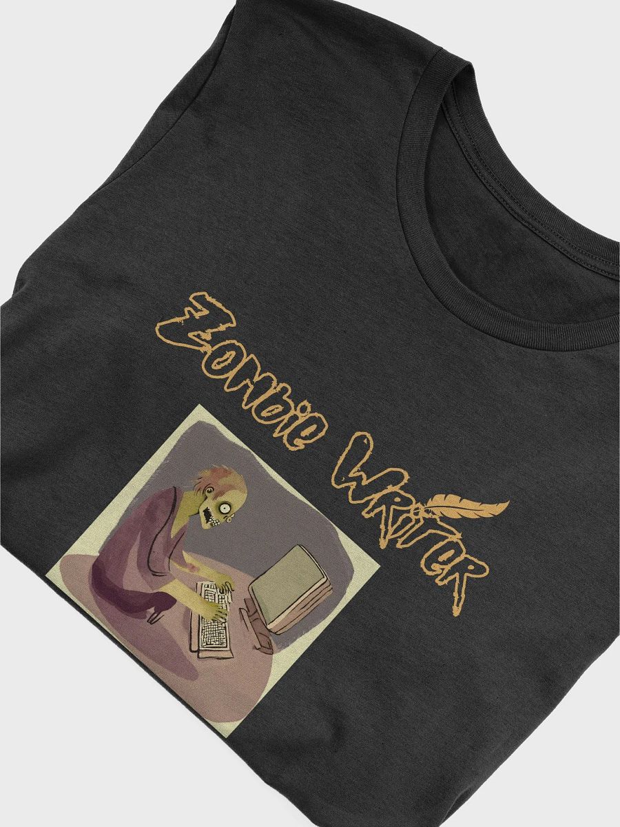 Zombie Writer at Work Supersoft T-shirt product image (47)