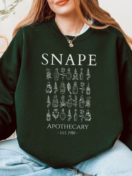 Snape Apothecary Cozy Minimalist Fall Sweatshirt product image (36)