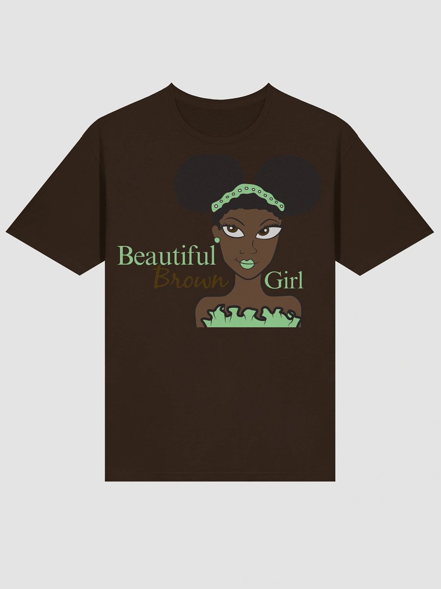 Beautiful Brown Girl Chocolate Women's Tee product image (5)