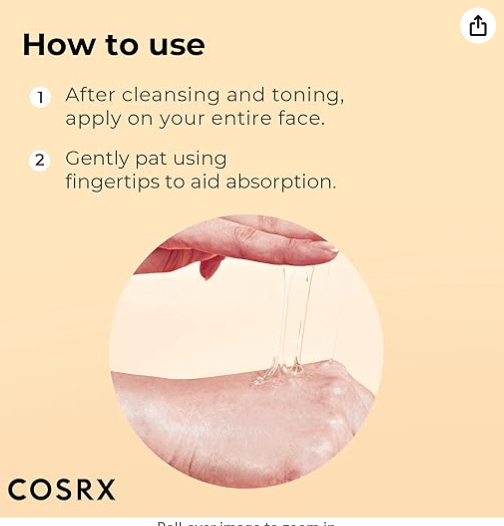 COSRX Advanced Snail 96 Mucin Power Essence 100ml, Skin Repair & Hydrating Serum, Snail Secretion Filtrate 96% & Hyaluronic acid, Korean Skincar product image (3)