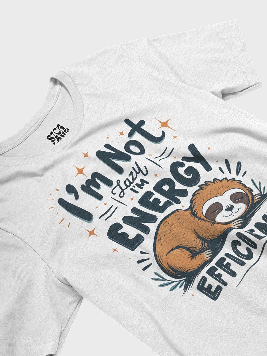 Energy Efficient Sloth T-Shirt product image (3)