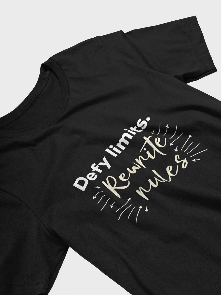 Defy Limits. Rewrite Rules. - Empower Your Inner Emma Watson with This Inspirational T-Shirt product image (3)