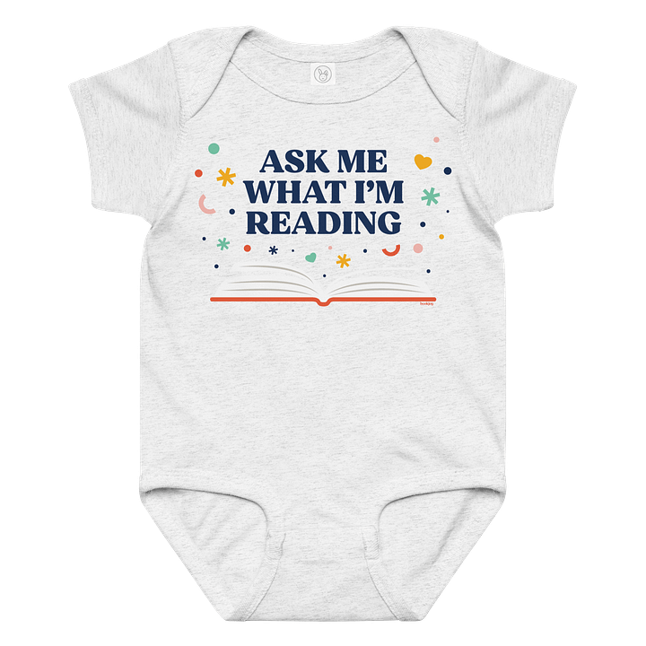 Ask Me What I'm Reading Onesie product image (1)