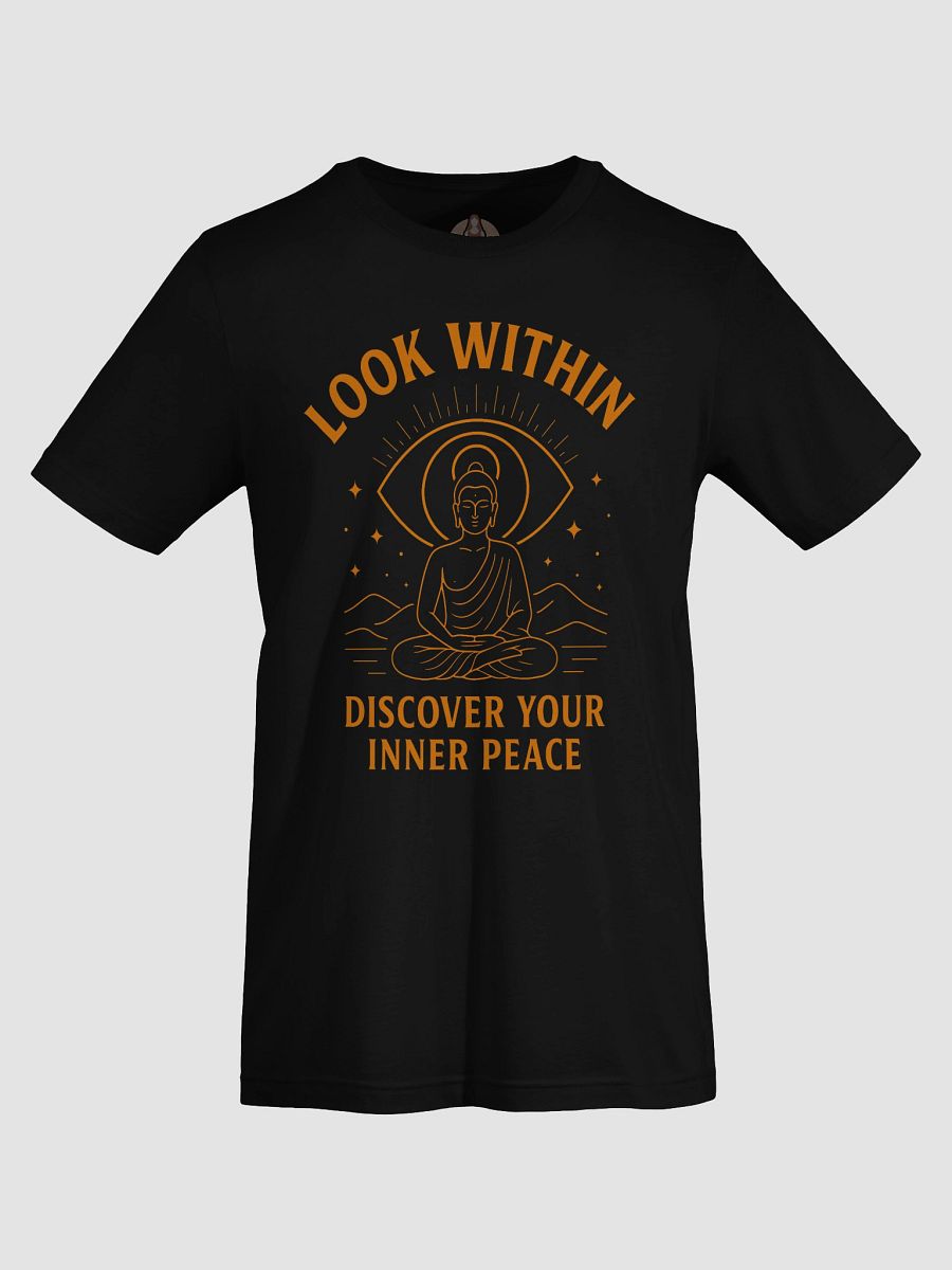 Look Within - Discover Your Inner Peace | Premium Motivational T-Shirt product image (5)