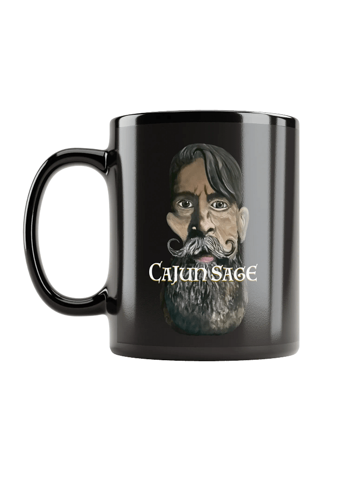CajunSage Mug w/Quote (black) product image (1)