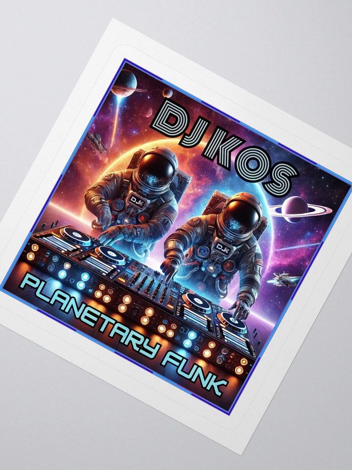 Planetary Funk Album Cover Sticker product image (4)