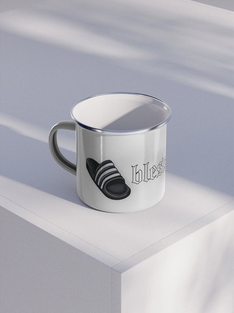 Chancla Blessing Enamel Mug