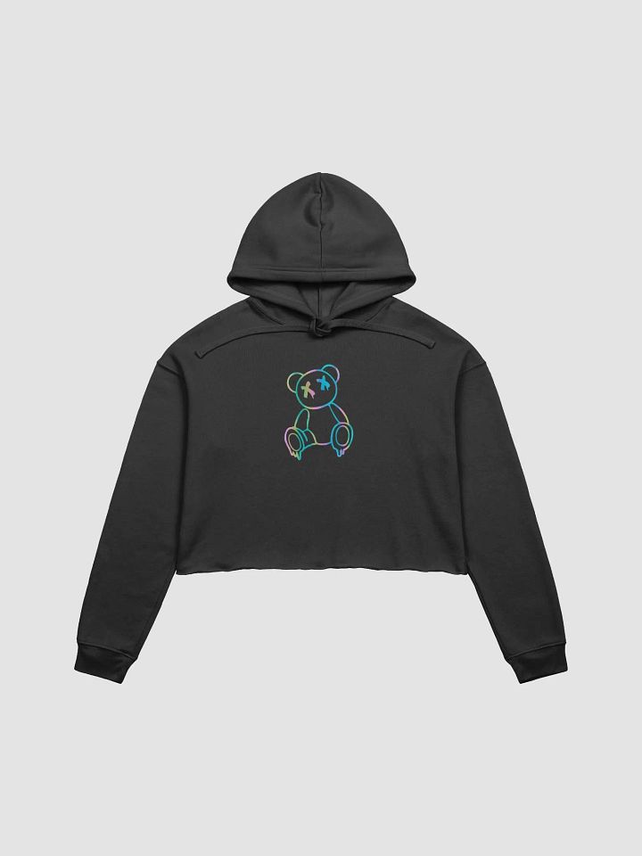 Rainbow Teddy Crop Hoodie product image (1)