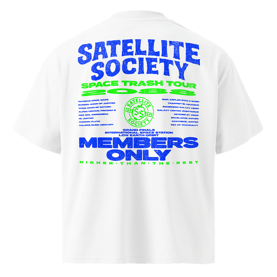 Satellite Society Members Only Organic T-Shirt product image (10)