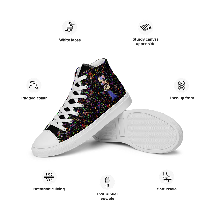 Black Arcade and White Chibi Jiggy Sneakers product image (39)