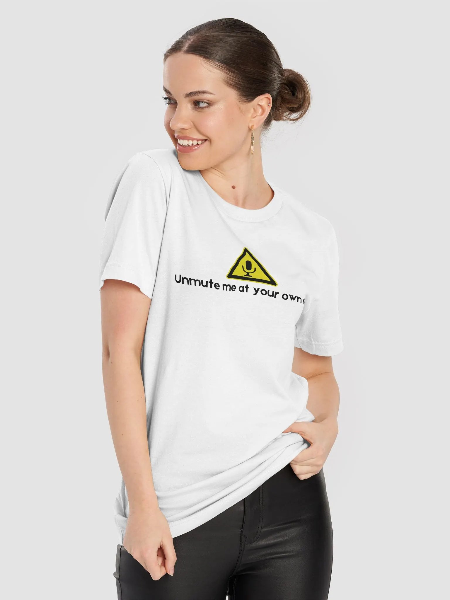 Unmute Me At Your Own Risk Tshirt product image (85)
