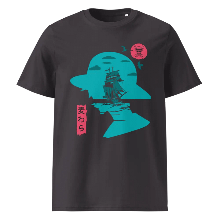 Luffy Sailor's Spirit OP Organic Cotton Tee product image (5)