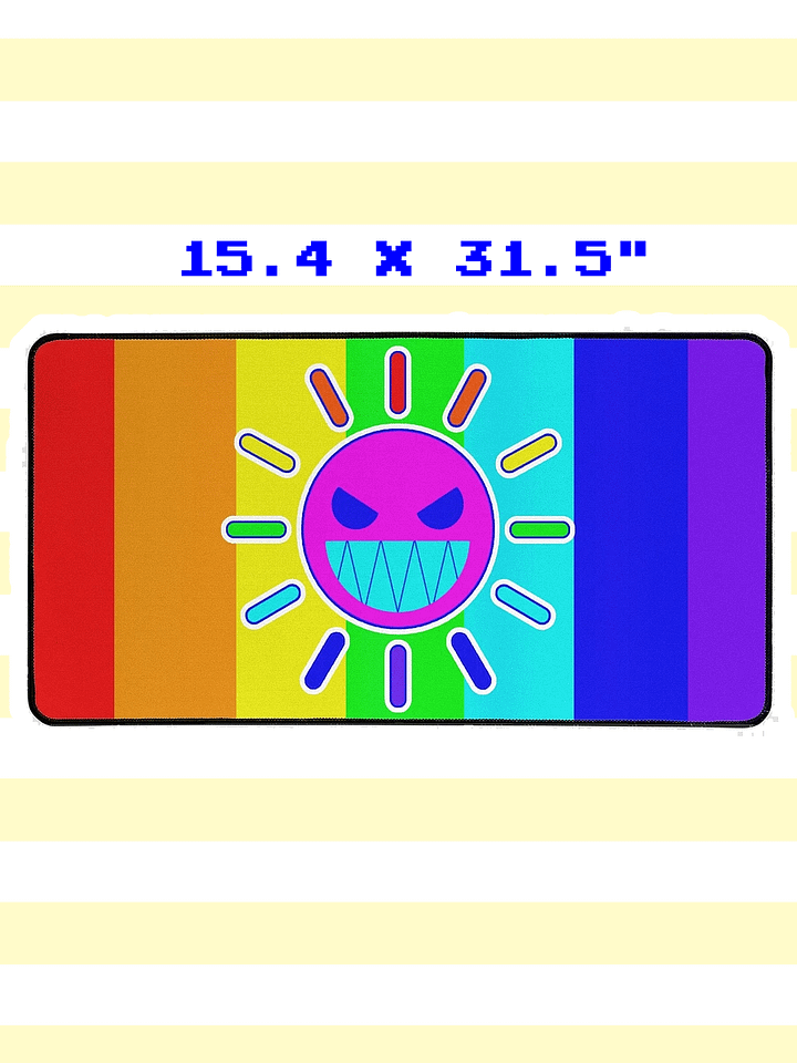 HAPPY ⭐ STAR DESK PAD 15.5 X 31.5 product image (1)