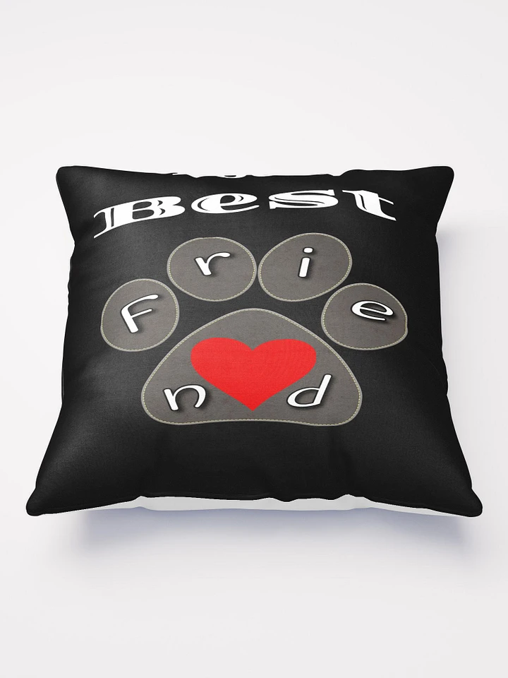 Dog's Best Friend Throw Pillow product image (2)