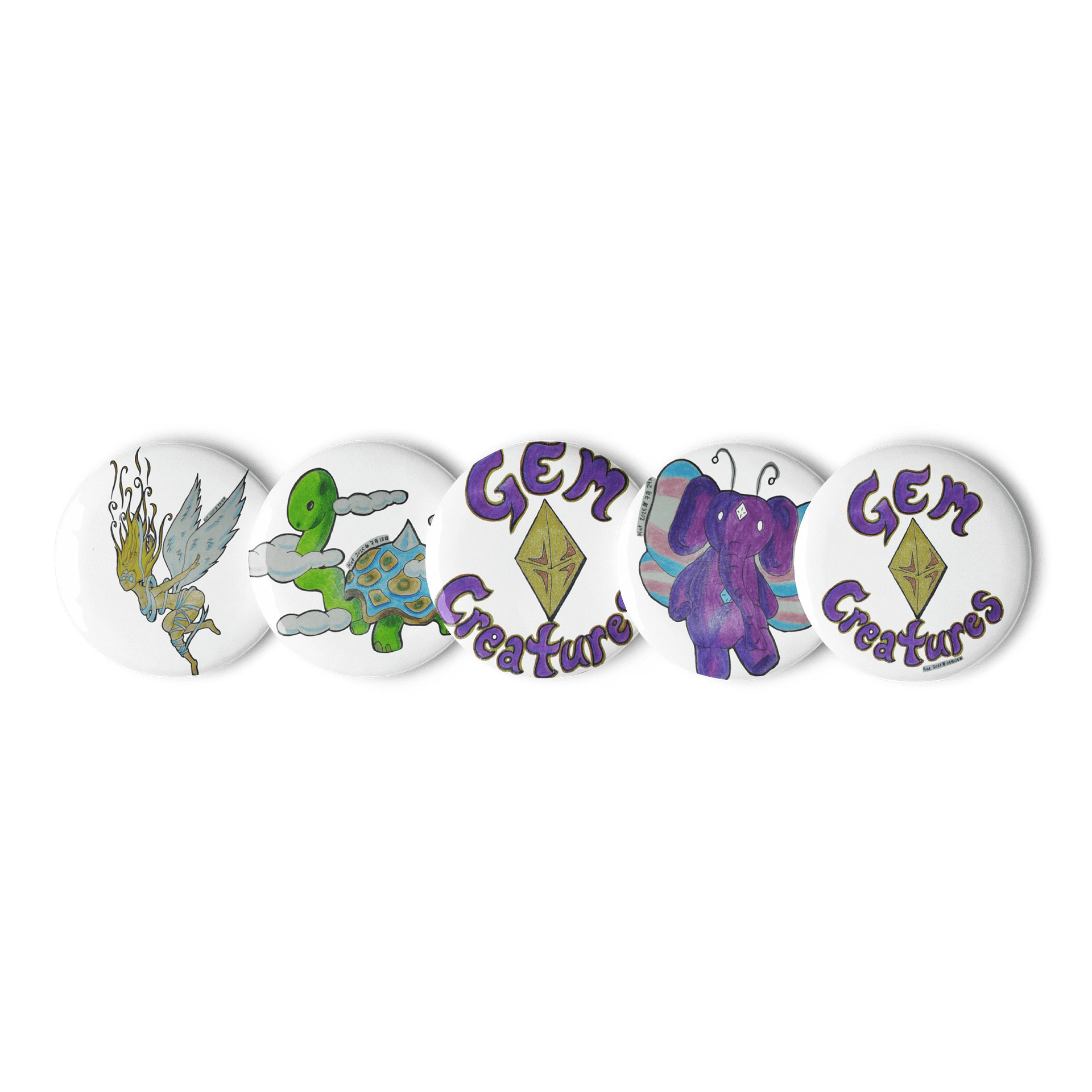 Gem Creature Pins product image (1)