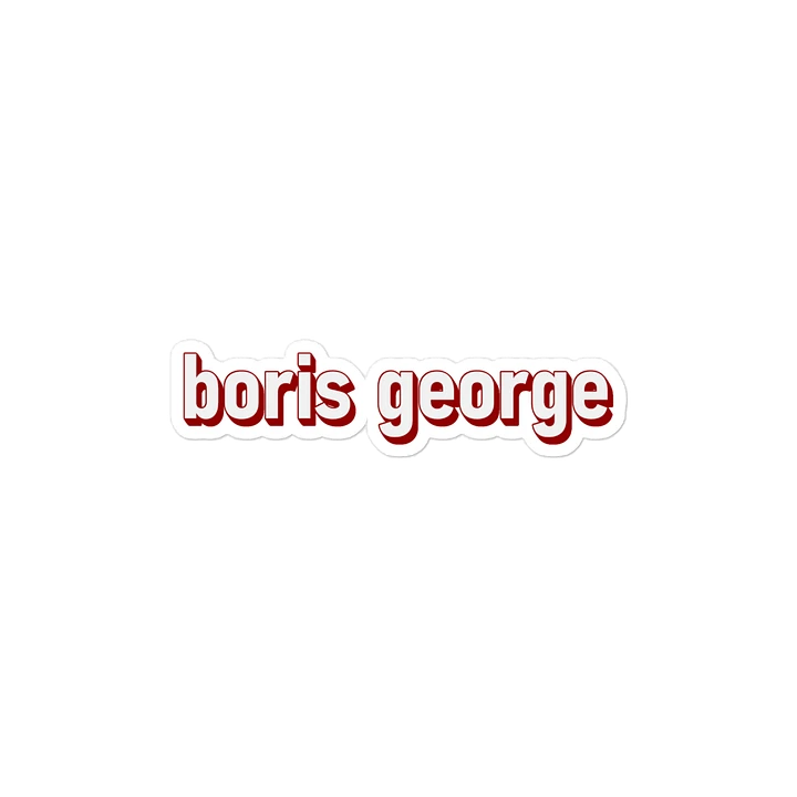 boris george Magnet product image (1)