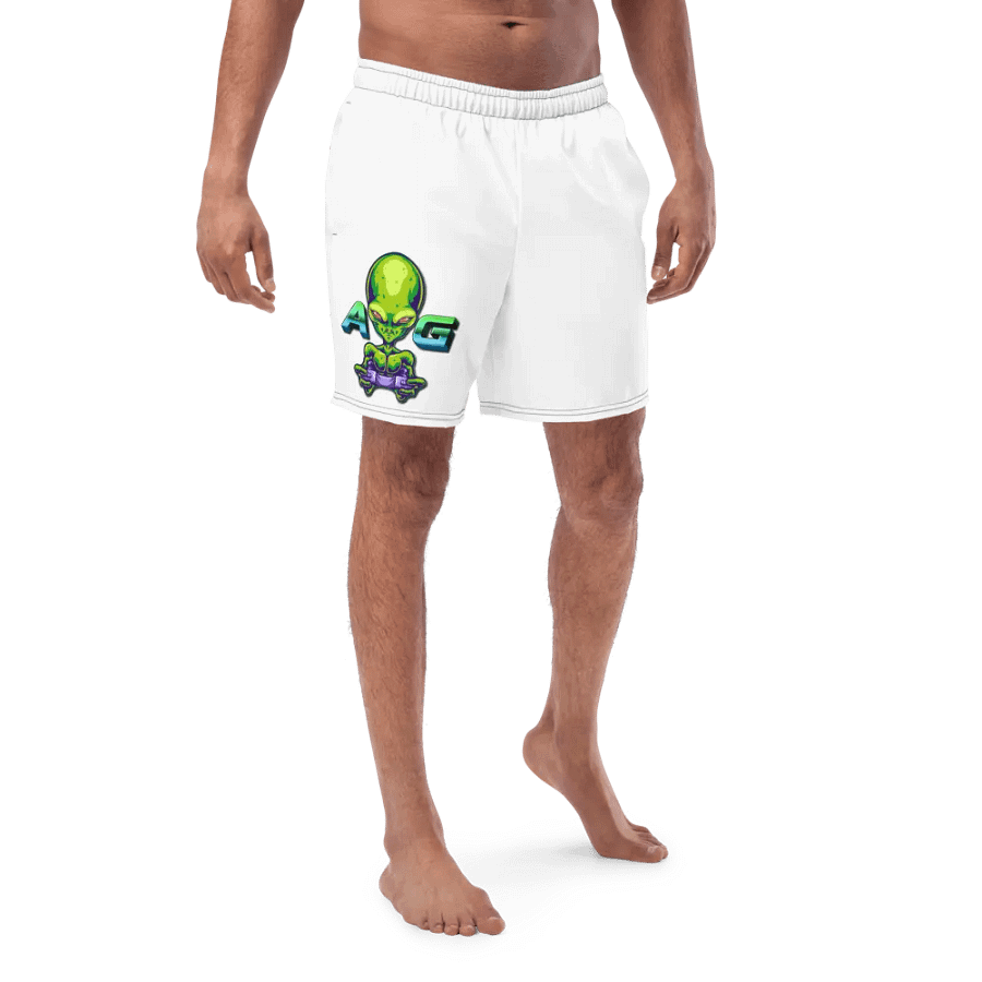 AUXgaming Galactic All-Over Swim Trunks product image (1)