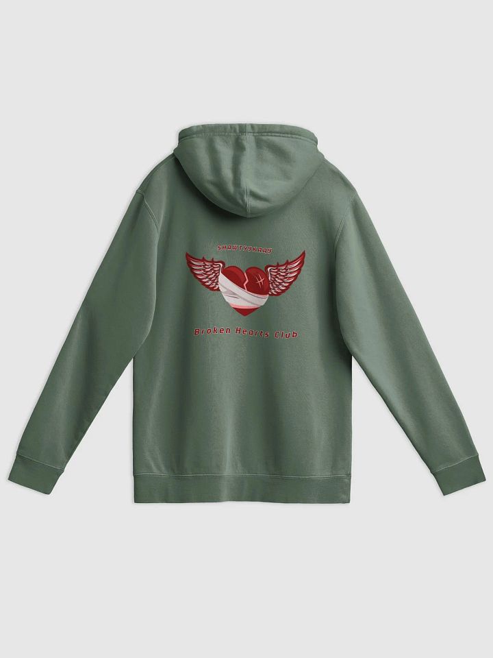 Paint the Town Red Pigment Hoodie product image (18)