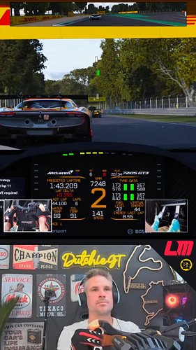 Massive Chrash At Monza. #lmu #lemansultimate #dutchiegt #simracing