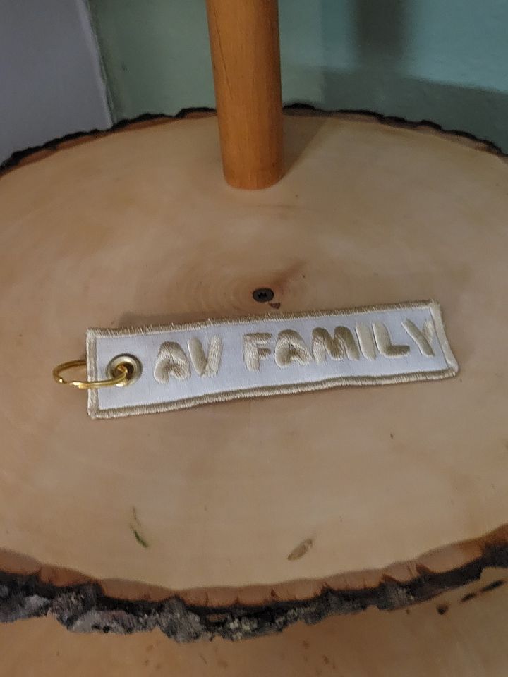 Arctic Vette Family Keychain - Honeymoon Fundraiser product image (1)